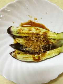 レンチンで蒸しナス:お手軽でとても美味!-レシピのメイン写真