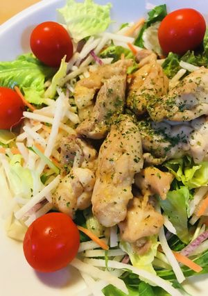 サッと一品●鶏もも肉の生姜みりん炒め-レシピのメイン写真