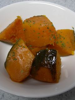 カボチャの煮物で照りテリ洋風カボチャ-レシピのメイン写真