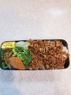 高校生弁当覚え書き328そぼろ弁当-レシピのメイン写真