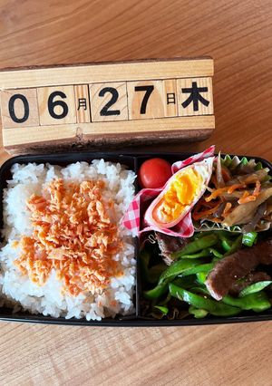 2024.6/27 高校生男子お弁当-レシピのメイン写真