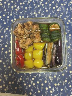 野菜と鶏肉の揚げ浸し-レシピのメイン写真