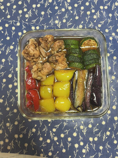 野菜と鶏肉の揚げ浸し-レシピのメイン写真