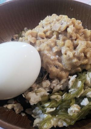 納豆オートミール【食べやすいよ！】-レシピのメイン写真