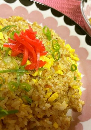リメイク!簡単【キーマカレーチャーハン】-レシピのメイン写真