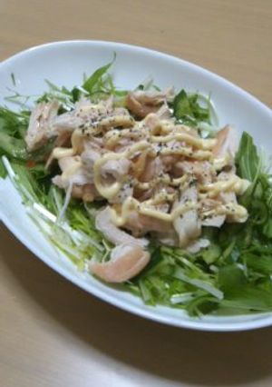 鶏ささみのサラダ-レシピのメイン写真