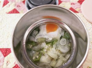 スープジャーでオートミール中華粥-レシピのメイン写真