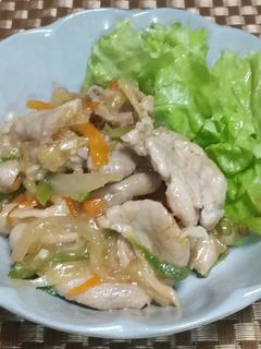 豚肉と野菜の酢炒め-レシピのメイン写真