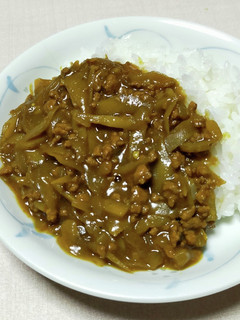 ごぼうと豚ひき肉のキーマカレー-レシピのメイン写真