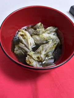 キャベツと海苔のスープ-レシピのメイン写真