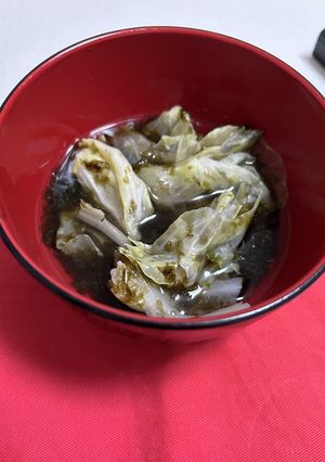 キャベツと海苔のスープ-レシピのメイン写真