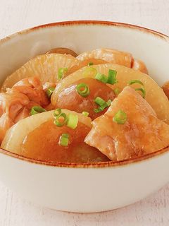 大根と手のし風こんにゃくの中華風煮物-レシピのメイン写真