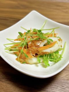 和えるだけ!豆苗とちくわのマヨポン酢-レシピのメイン写真