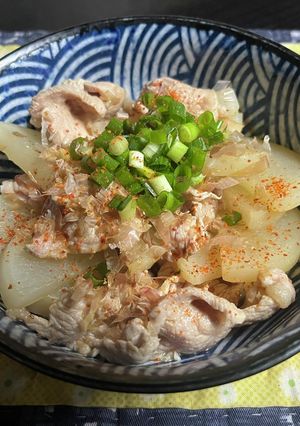 冷製豚バラ大根（からし醤油）-レシピのメイン写真