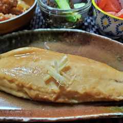 A picture of 干物でサバの味噌煮編！ファストフィッシュ.