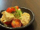 豆腐とミニトマトの洋風和え