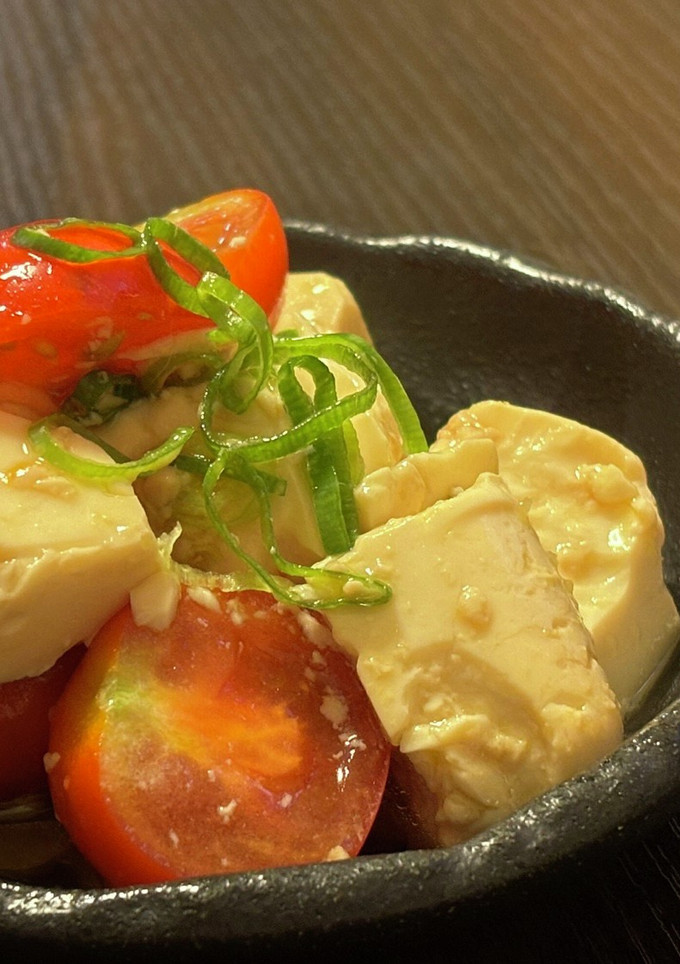豆腐とミニトマトの洋風和え-レシピのメイン写真
