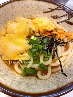 釜玉風ぶっかけうどん-レシピのメイン写真