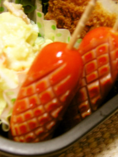 お弁当・フランクなウインナー♪-レシピのメイン写真