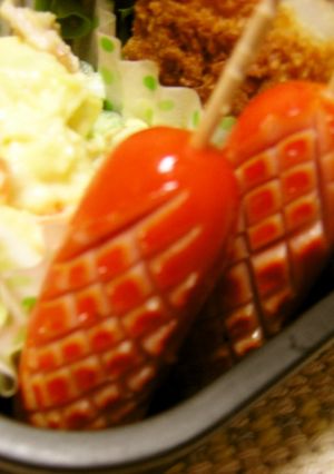 お弁当・フランクなウインナー♪-レシピのメイン写真