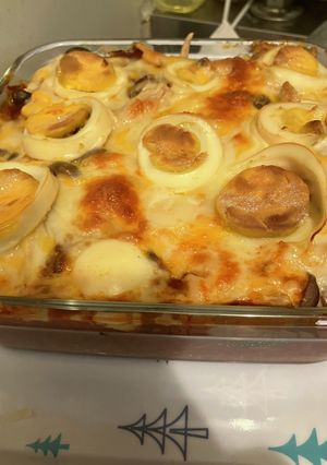 ナスとズッキーニのミートソース焼き-レシピのメイン写真