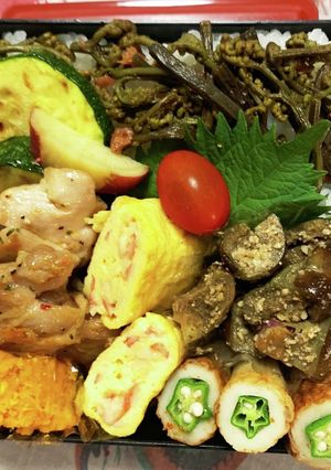 6/28 ﾖｯﾁｬﾝ☆減塩チキン弁当-レシピのメイン写真