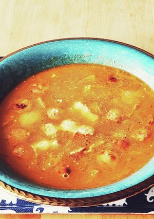 夏休み☆野菜カレースープ☆カレーフレーク-レシピのメイン写真
