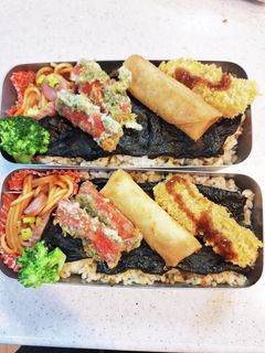 高校生弁当覚え書き329のり弁-レシピのメイン写真