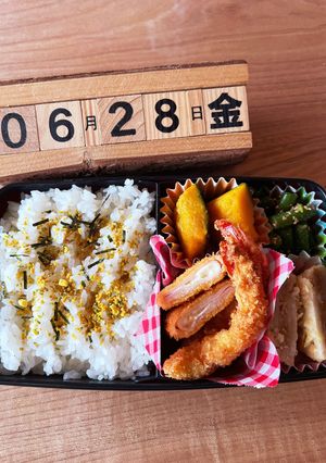 2024.6/28 高校生男子お弁当-レシピのメイン写真