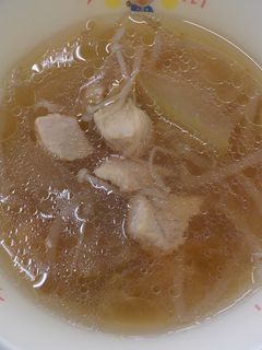 【給食】冬瓜ともやしのスープ-レシピのメイン写真