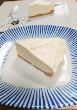 水切りヨーグルトのレアチーズケーキ-レシピのメイン写真