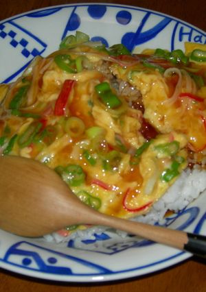 サイダー入りあんで天津飯-レシピのメイン写真
