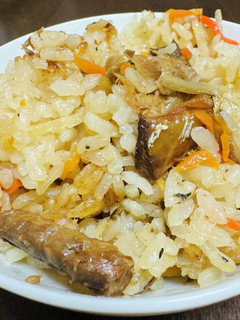 鯖の炊き込みご飯-レシピのメイン写真