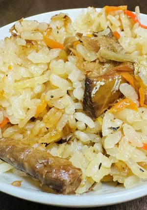 鯖の炊き込みご飯-レシピのメイン写真