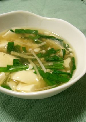 絹ごし豆腐のとろりんスープ-レシピのメイン写真