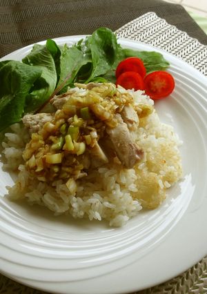 「減らソルト」シンガポールチキンライス-レシピのメイン写真