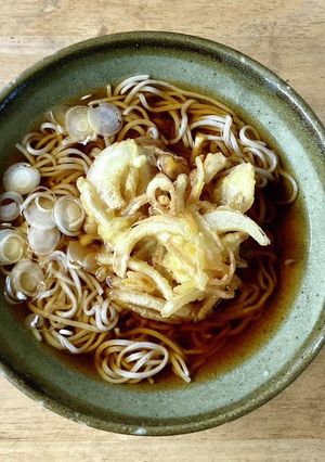 天ぷらそば(温)(冷)-レシピのメイン写真