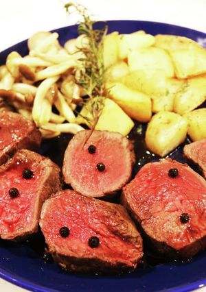 鹿肉のロースト-レシピのメイン写真