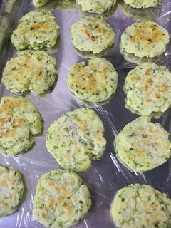 離乳食 手づかみ 青のりポテト-レシピのメイン写真