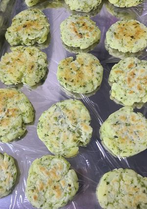 離乳食 手づかみ 青のりポテト-レシピのメイン写真