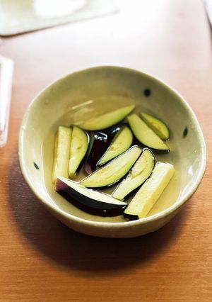 ナスの塩水漬け　おいしー-レシピのメイン写真