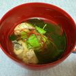 【韓国ワカメスープ】鮭水煮缶のミヨックッ