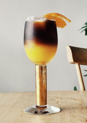 アイスフルーツコーヒー☆オレンジ-レシピのメイン写真