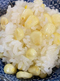 白いとうもろこしのご飯 ひげ入り(^^)-レシピのメイン写真