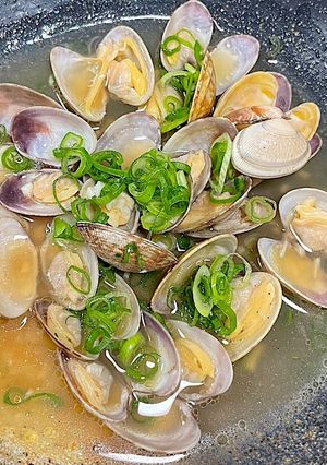 あさりの酒蒸し(冷凍あさりでもOK)-レシピのメイン写真