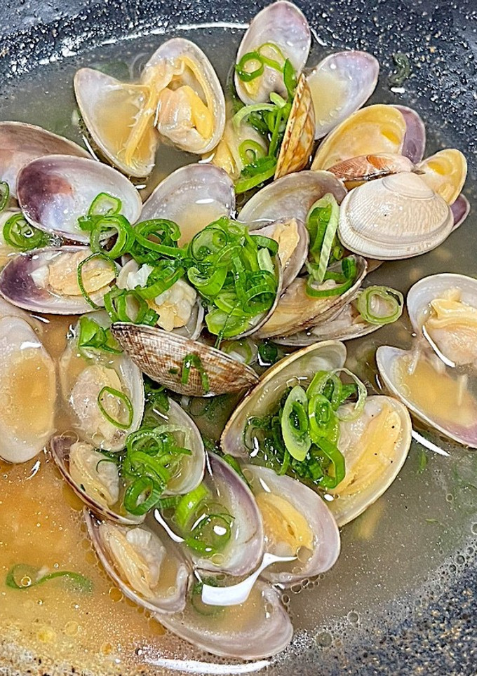 あさりの酒蒸し(冷凍あさりでもOK)-レシピのメイン写真
