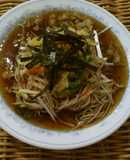絶品！ぶっかけ冷やしたぬき蕎麦