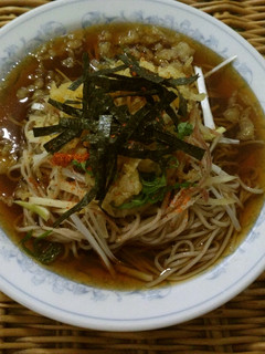 絶品!ぶっかけ冷やしたぬき蕎麦-レシピのメイン写真