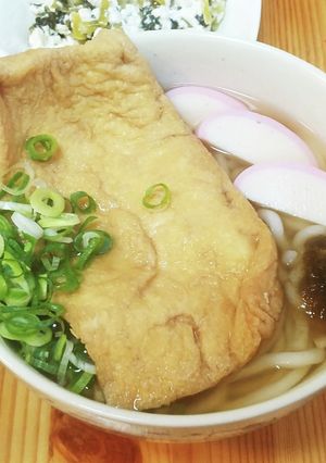 大阪名物きつねうどん♪基本♪大あげ-レシピのメイン写真