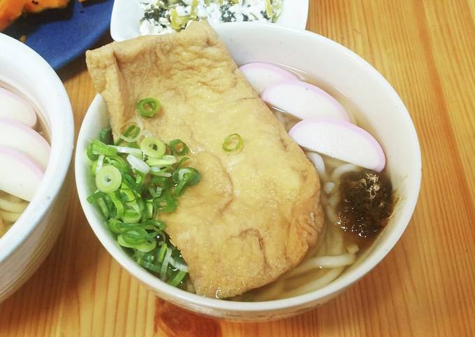 大阪名物きつねうどん♪基本♪大あげ by た～ちん＊ 【クックパッド 